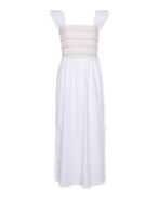 AO76-Nova Top Dress - White-04, Kleding | Dames, Jurken, Nieuw