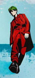 Xavi Mira (1974, Barcelona) - La gabardina granate, Antiek en Kunst