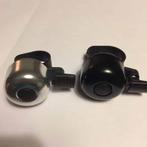 10x fietsbel. 10 kleine fietsbellen zwart grijs., Verzenden, Nieuw