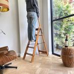 Simplex Ladder - Trapje - Vurenhout, Antiek en Kunst