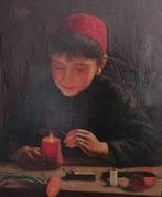 Jules De Bleye (1846–1901) - Jeune garçon à la chandelle