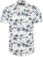 Carisma Overhemd Met Palmboom Motief Korte Mouw 9178 Navy, Nieuw, Blauw, Verzenden