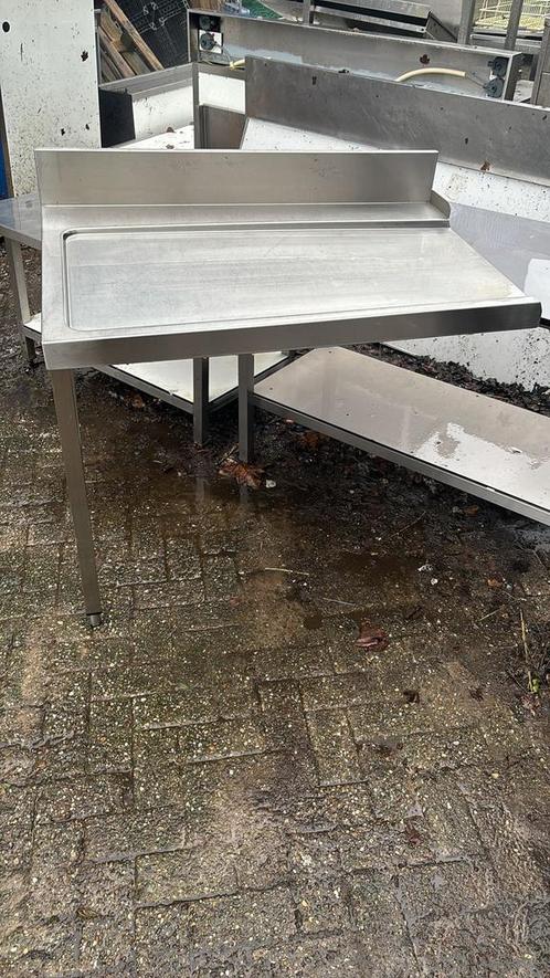Afvoertafel links 120x72x90 lxbxh, Zakelijke goederen, Horeca | Keukenapparatuur, Ophalen of Verzenden