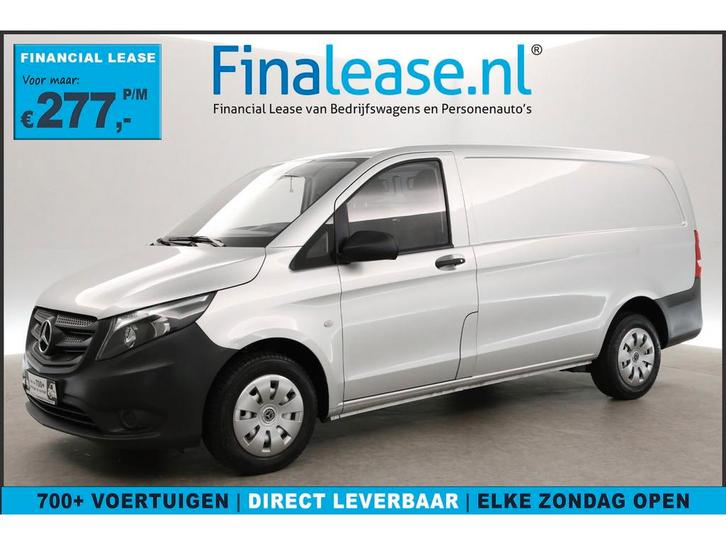 Mercedes-Benz Vito CDI Lang Camera Stoelverwarming, Auto's, Bestelauto's, Lease, Handgeschakeld, Diesel, Zilver of Grijs, Mercedes-Benz