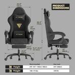 Ergonomische Bureaustoel -  Office Chair - Gamestoel - Volwa, Verzenden, Zo goed als nieuw