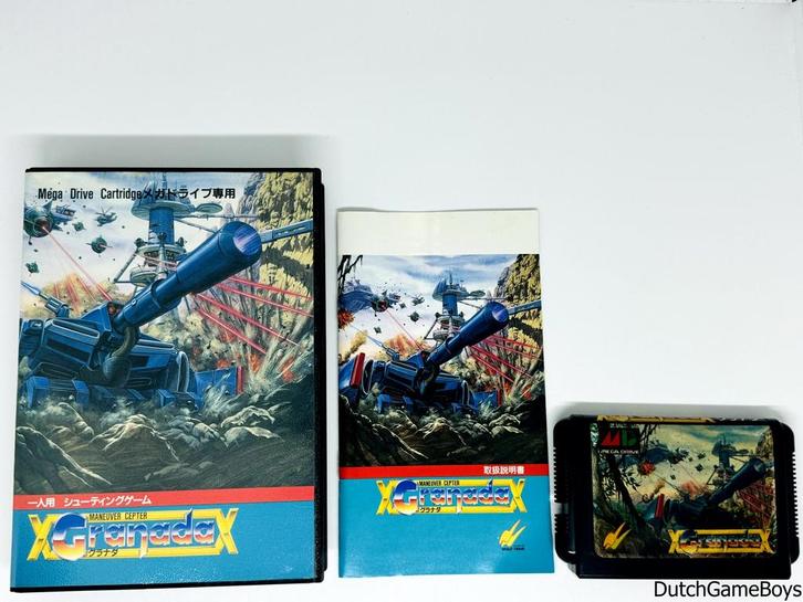 Sega Megadrive - Granada X - Japan (1), Spelcomputers en Games, Games | Sega, Gebruikt, Verzenden