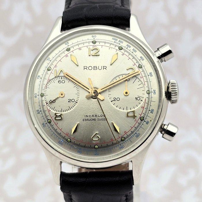 Chronographe Suisse - Robur - Cal. Landeron 49 - Zonder, Sieraden, Tassen en Uiterlijk, Horloges | Heren