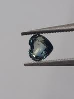 Natural bluish green sapphire - 0.28 ct - Heart - unheated -, Nieuw
