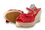 Kanna Sandalen in maat 40 Rood | 10% extra korting, Kleding | Dames, Schoenen, Verzenden, Sandalen of Muiltjes, Zo goed als nieuw