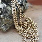 Gouden robuuste lange gourmetschakel ketting | 64,5 cm, Sieraden, Tassen en Uiterlijk, Kettingen, Ophalen of Verzenden, Gebruikt