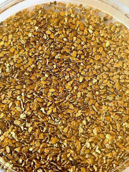 Goud Goud nugget- 0.41 g, Verzamelen, Mineralen en Fossielen