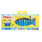 Kitpas - Uitwisbaar badkrijt 10 stuks, Nieuw