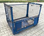 Gitterbox gaascontainer gebruikt met klep 123x82x97cm, Zakelijke goederen, Kantoor en Winkelinrichting | Magazijn, Stelling en Opslag