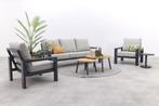 Verano/Mindo stoel-bank loungeset (5-delig) - Royal, Tuin en Terras, Tuinsets en Loungesets, Verzenden, Nieuw, Hout, Loungeset