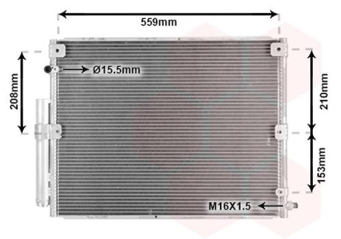 LUCHTCONDENSATOR VOOR TOYOTA LAND CRUISER FJ100 1998-2007, Auto-onderdelen, Airco en Verwarming, Nieuw, Ophalen of Verzenden