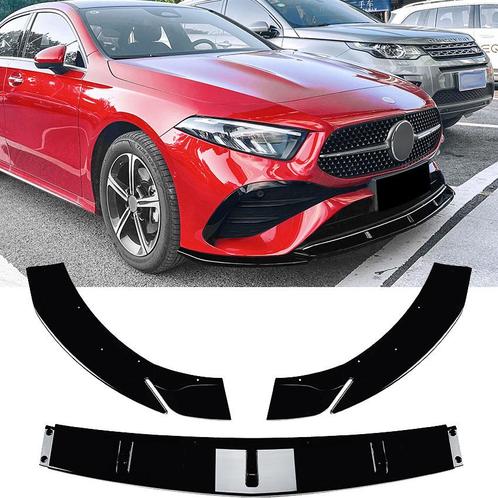 VOORSPOILER SPOILER ZWART geschikt voor Mercedes W177 A-Klas, Auto-onderdelen, Carrosserie en Plaatwerk, Nieuw, Ophalen of Verzenden
