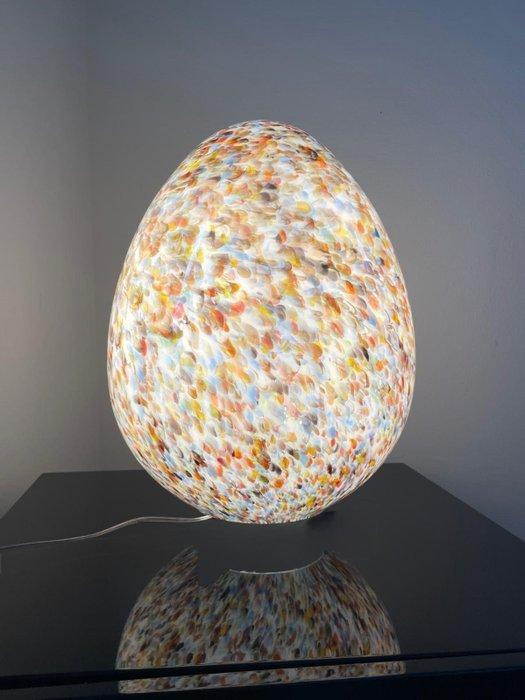 MIMU interior - Tafellamp - Murrine Murano egg lamp H46 -, Antiek en Kunst, Antiek | Lampen