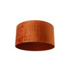Velours lampenkap rood 50/50/25, Huis en Inrichting, Lampen | Lampenkappen, Klassiek / Antiek, Nieuw, Overige vormen, Minder dan 25 cm