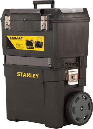 Stanley werkplaats op wielen (47,3 x 30,2 x 62,7 cm, twee
