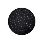 Hoofddouchekop Sanilux Disk Rond 20 cm Mat Zwart, Doe-het-zelf en Verbouw, Sanitair, Ophalen of Verzenden, Nieuw, Kraan