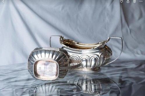Suikerpot - .925 zilver, Antiek en Kunst, Antiek | Goud en Zilver
