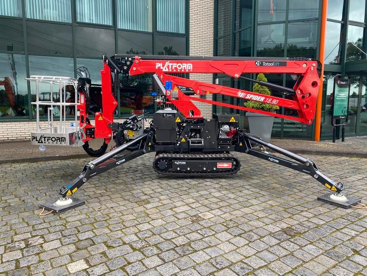 Spinhoogwerker kopen | Platform Basket spider 18.90 | 17.60m, Zakelijke goederen, Machines en Bouw | Liften, Steigers en Ladders