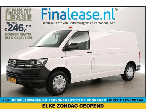 Volkswagen Transporter 2.0 TDI L2H1 Airco PDC Trekh €246pm, Auto's, Bestelauto's, Lease, Handgeschakeld, Diesel, Volkswagen, Wit