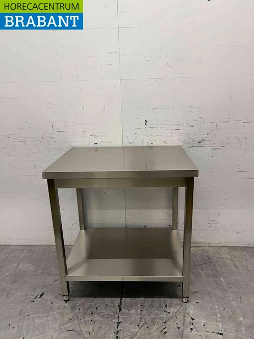 RVS Werktafel Tafel Basic-line 80 x 60 x 85 cm Horeca, Zakelijke goederen, Horeca | Keukenapparatuur, Nieuw in verpakking, Ophalen of Verzenden