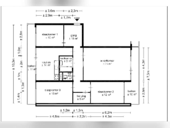Gezellige flat in Geldrop aan bossen zoekt plek in Veldhoven, Huizen en Kamers, Woningruil, Noord-Brabant