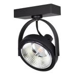 Opbouwarmatuur AR111 spots | Enkel | GU10 fitting | Zwart, Huis en Inrichting, Lampen | Spots, Nieuw, Ophalen of Verzenden, Modern