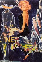 Mimmo Rotella (1918-2006) - Marilyn - Ah Stona Sempre, Antiek en Kunst