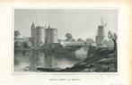 Zicht op Bruges, Antiek en Kunst, Kunst | Etsen en Gravures