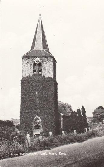 HIEN DODEWAARD - Ned. Herv. Kerk, Verzamelen, Ansichtkaarten | Nederland, Verzenden