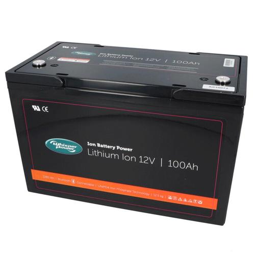 Whisper Power LifePo4 lithium accu 100Ah Bluetooth, Auto-onderdelen, Accu's en Toebehoren, Nieuw, Ophalen of Verzenden