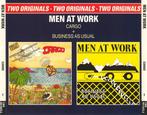 cd - Men At Work - Cargo &amp; Business As Usual - Two Or..., Zo goed als nieuw, Verzenden
