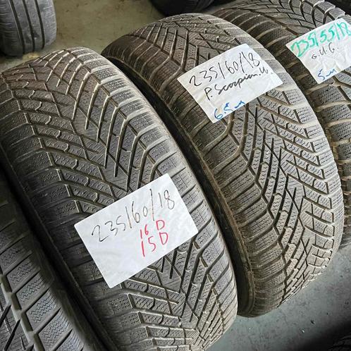 2 x Pirelli 235-60-18 Winterbanden 6,5mm, Auto-onderdelen, Banden en Velgen, 18 inch, Winterbanden, 235 mm, Personenwagen, Gebruikt