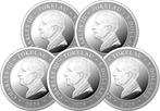 5 Troy Ounce - Zilver .999 - Oceania 2024 - 155,5 gram -