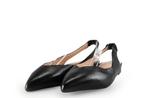 Manfield Slingbacks in maat 39 Zwart | 10% korting, Verzenden, Zwart, Manfield, Gedragen