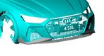 Audi RS6 C8 RS7 C8 Carbon voorlip splitter, Verzenden