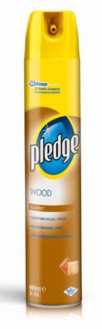 Johnson Pledge Wood Classic Meubelreiniger 400 ml, Schoonmaakmiddel, Ophalen of Verzenden