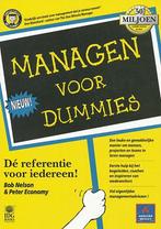 Managen voor Dummies / Voor Dummies 9789067899758 Bob Nelson, Verzenden, Zo goed als nieuw, Bob Nelson