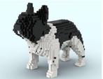Lego Set - Sculptures - MOC French bulldog; 2221 parts, Kinderen en Baby's, Speelgoed | Duplo en Lego, Nieuw