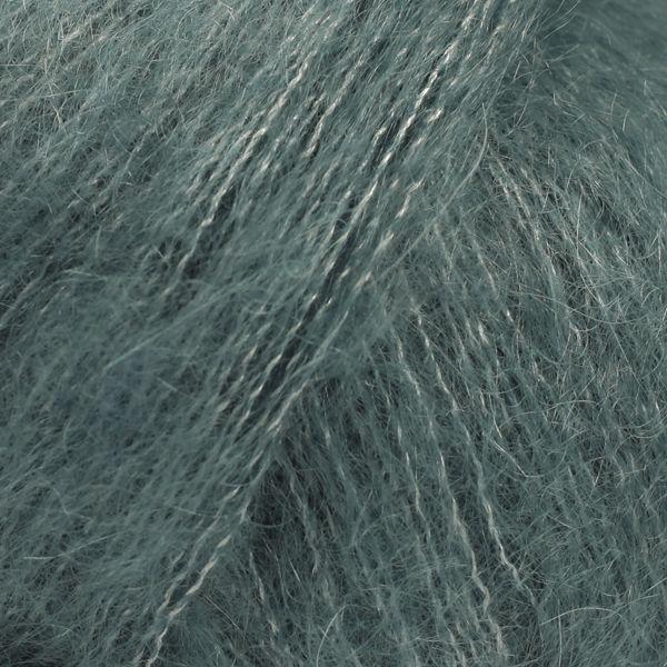 DROPS Kid-Silk Uni Colour - 37 noordzee - Mohair Garen, Hobby en Vrije tijd, Breien en Haken, Ophalen of Verzenden