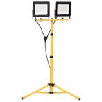 vidaXL Spotlight met statief LED 2x100 W koudwit, Huis en Inrichting, Lampen | Overige, Verzenden, Nieuw