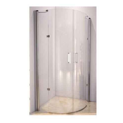 Douchecabine Sanilux Rinna kwartrond met 2 deuren 90x90cm, Doe-het-zelf en Verbouw, Sanitair, Douche, Nieuw, Chroom, Ophalen of Verzenden
