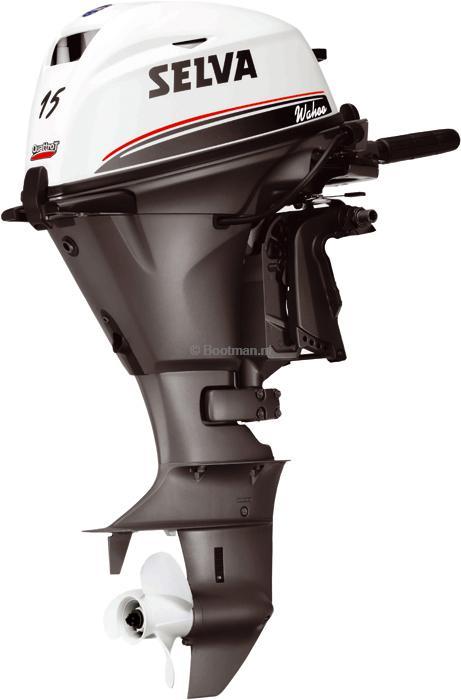 Selva  15 Pk  Wahoo Elektr 4-takt Langstaart, Watersport en Boten, Bootonderdelen, Nieuw, Zeilboot of Motorboot, Ophalen of Verzenden