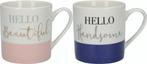 Tweedekans | Kitchencraft Mokken Ava & I 295 Ml Keramiek, Huis en Inrichting, Keuken | Servies, Ophalen of Verzenden, Nieuw