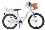 Volare Blossom Kinderfiets - Meisjes - 18 inch - Wit, Verzenden, Nieuw, 18 inch