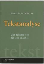 Tekstanalyse 9789062833078, Zo goed als nieuw