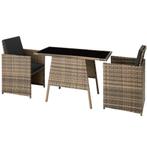 Wicker zitgroep Lausanne 2+1 - natuur, Verzenden, Nieuw